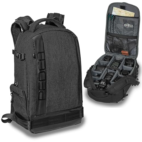 Pedea DSLR-Kamerarucksack Fashion Fotorucksack für Spiegelreflexkameras mit wasserdichtem...