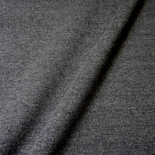 Stoff Meterware Bündchenstoff Schlauchware Jersey anthrazit grau Bündchen 35 cm breit...
