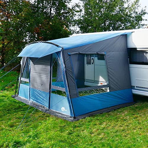 your GEAR Wohnwagenvorzelt Malibu 350 - Caravan Zelt, wasserdichtes Reisevorzelt